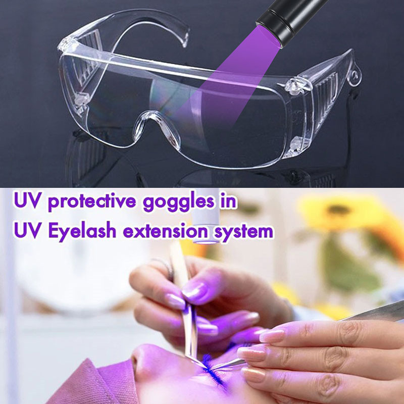 Eyelash Extension With Glasses - UV Koruyucu Gözlük Yanlış Kirpik Kirpik
