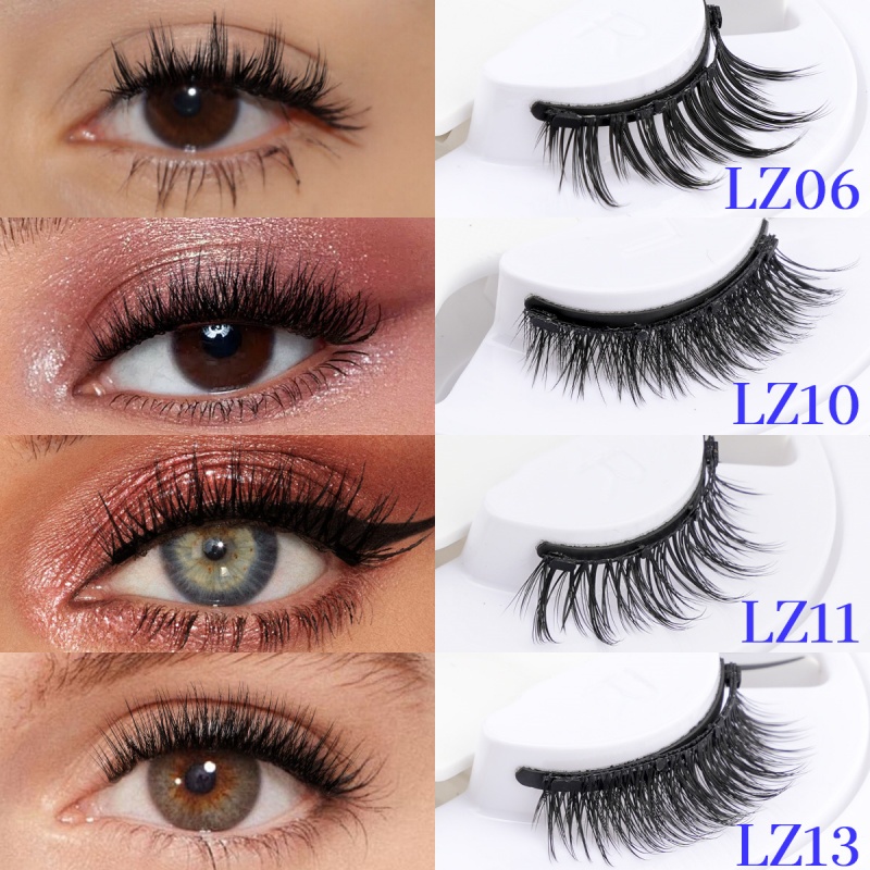 Faux Mink Lash - Manyetik Kirpik 1 Çift Doğal Sahte