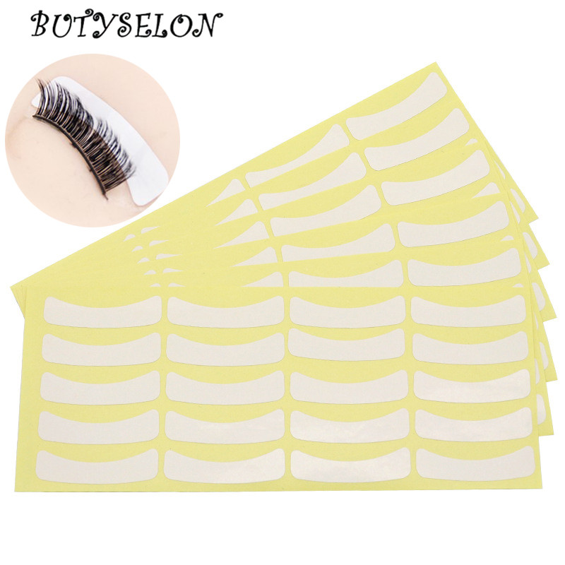 Eyelash Extension Equipment - 100 çift kirpik uzatma kağıdı yamalar