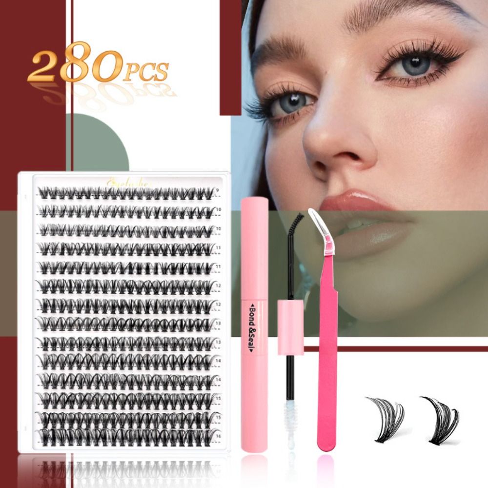 Faux Mink Lash - 9-16mm Uzunlukta Takma Kirpikler 3D Hacimli