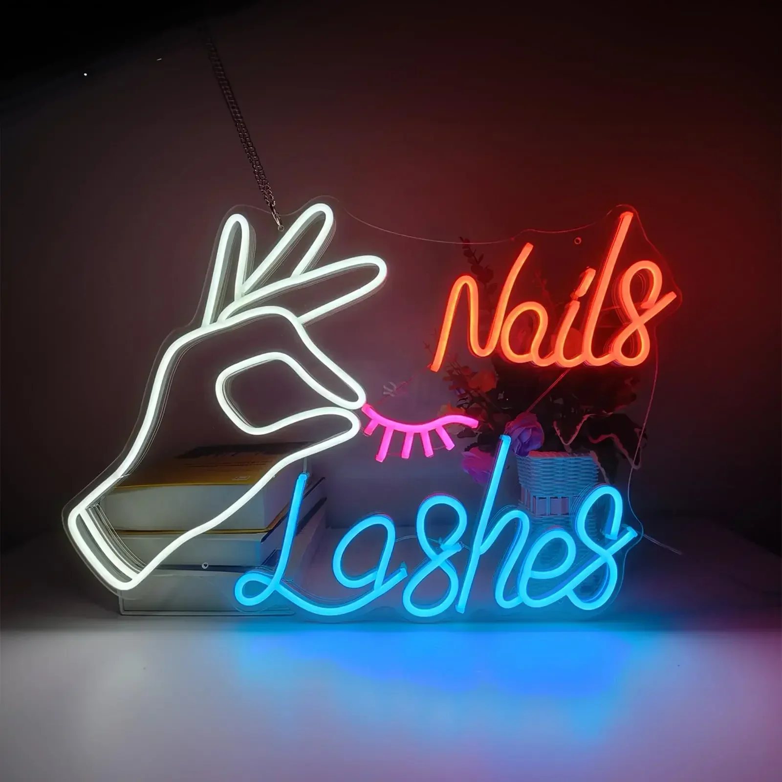 Yatak Odası Dekorasyonu için L - Eyelash Extension Logo incelemesi ve fiyatı