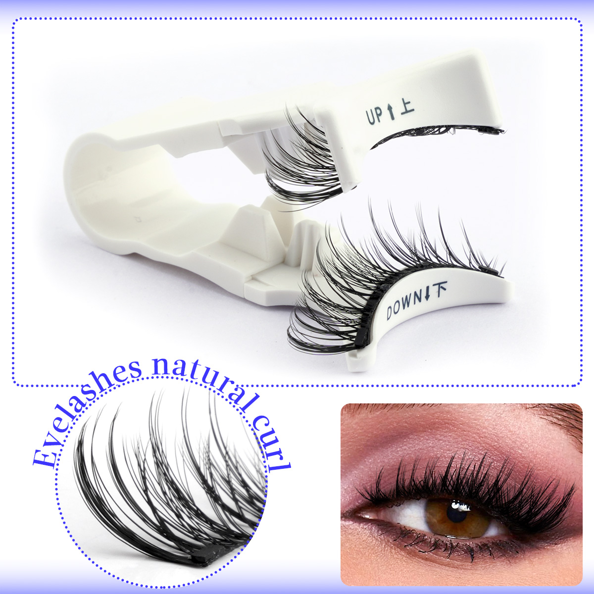 Manyetik Kirpik 1 Çift Doğal S - Faux Mink Lash incelemesi ve fiyatı