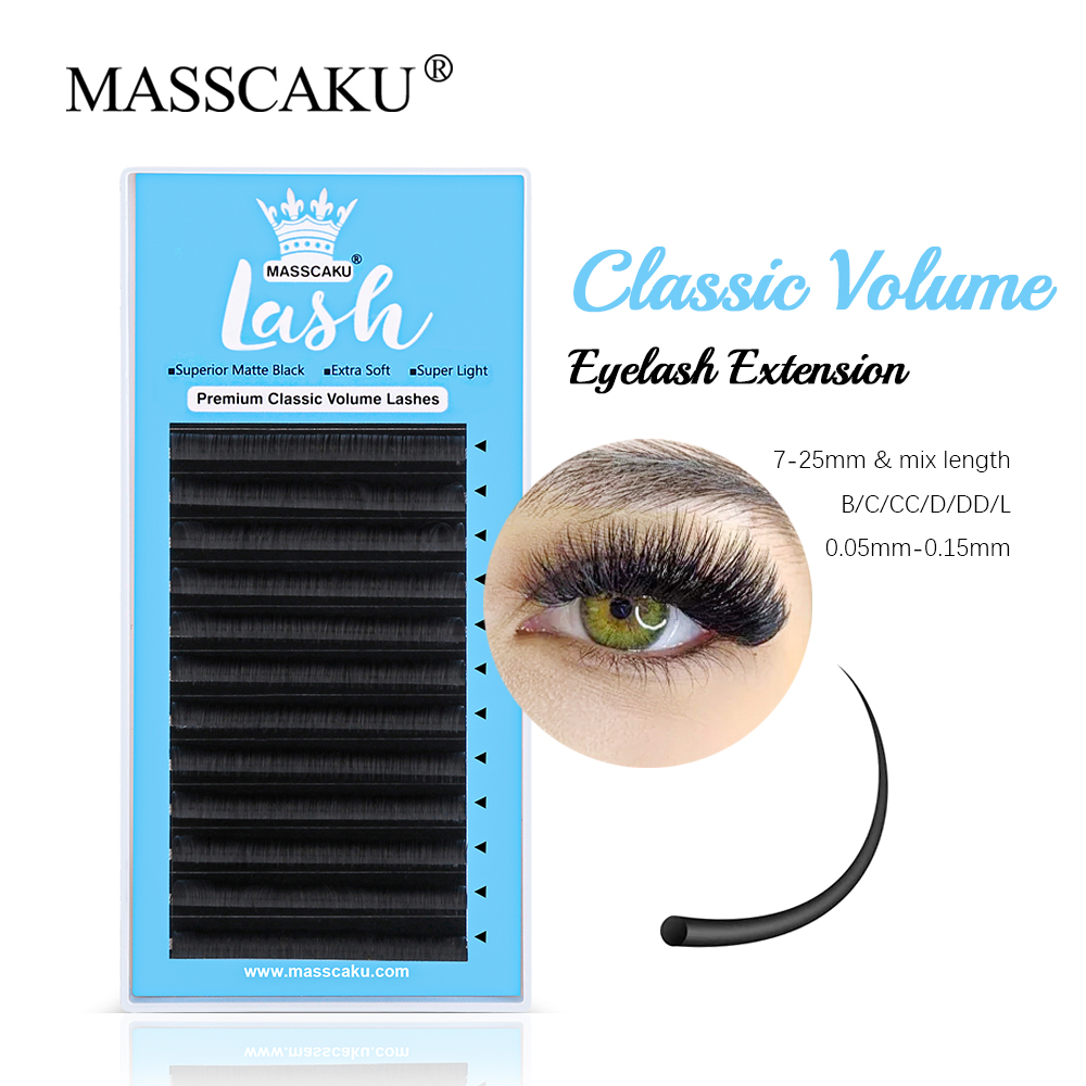 MASSCAKU 0.05/0.07/0.10/0.15mm - Eyelash Extension Russian incelemesi ve fiyatı