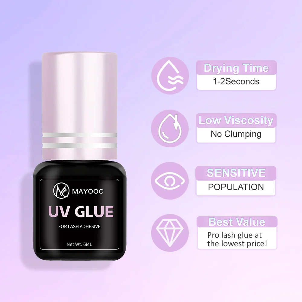 MAYOOC Hızlı Kuruyan 0.1 S UV  - Eyelash Extension Logo incelemesi ve fiyatı