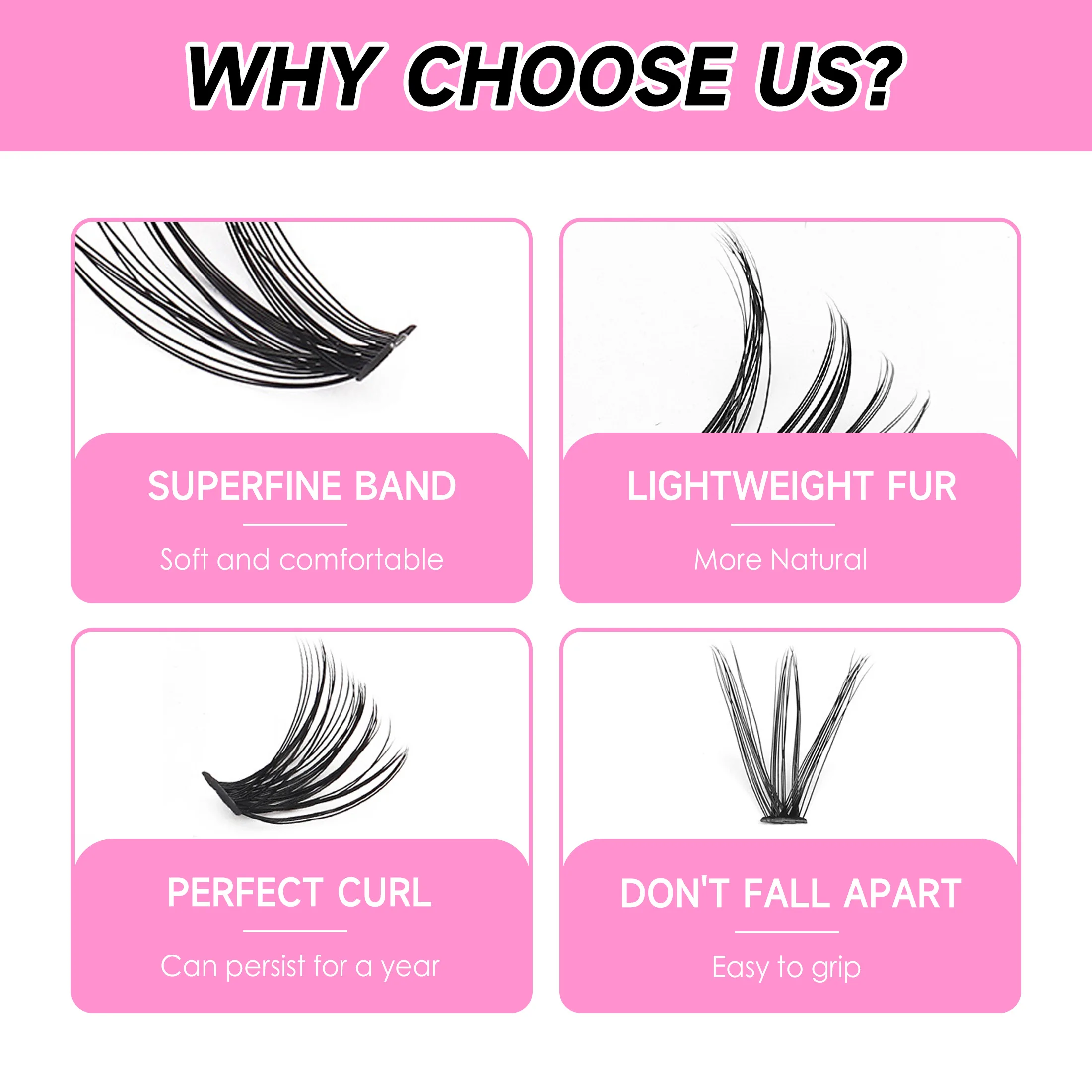 DIY Küme Uzatma Kirpik Seti 24 - Eyelash Extension Equipment incelemesi ve fiyatı