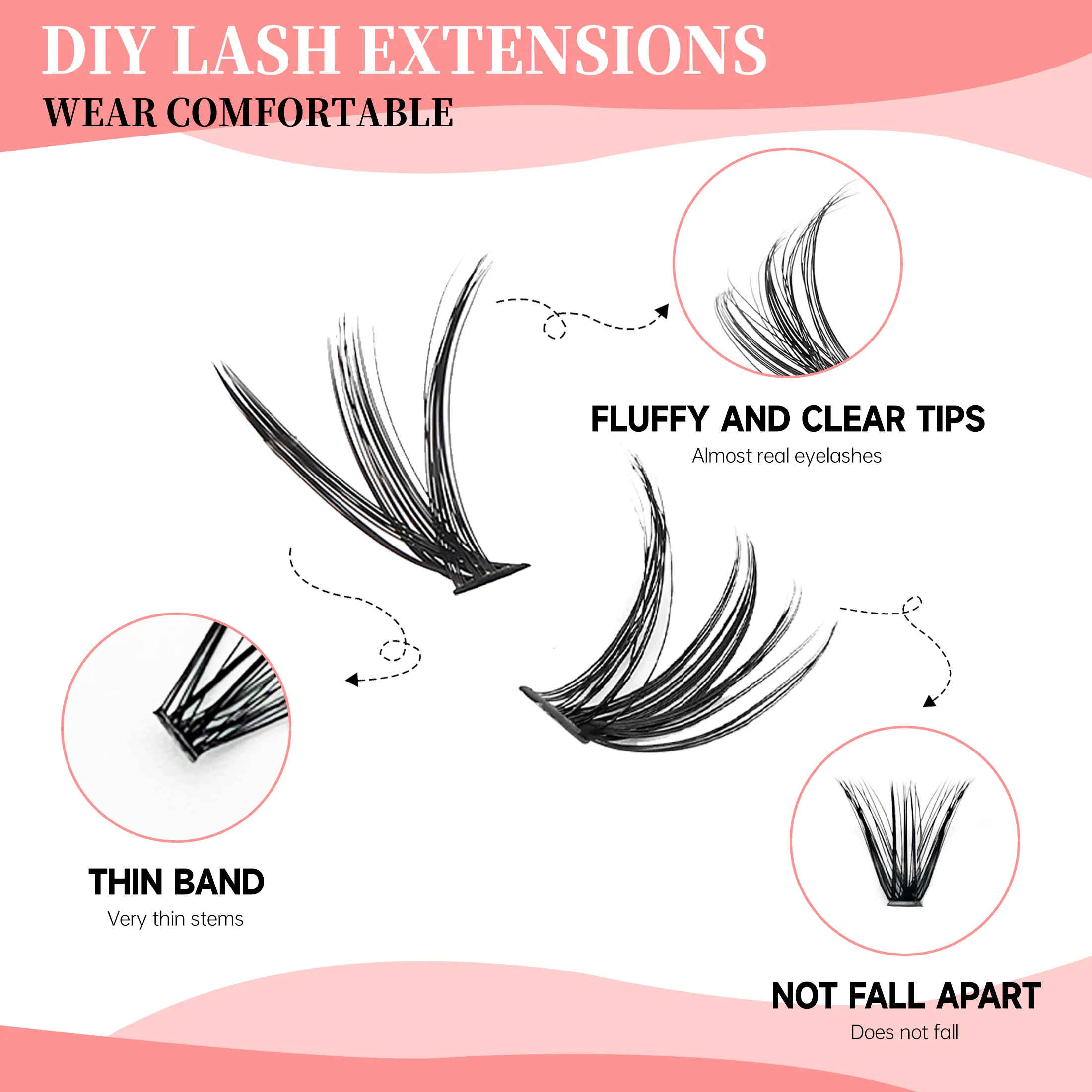 DIY Küme Uzatma Kirpik Seti 24 - Eyelash Extension Equipment incelemesi ve fiyatı