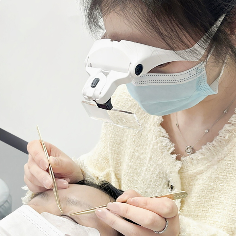 5 Lensli Ayarlanabilir Büyüteç - Eyelash Extension With Glasses incelemesi ve fiyatı