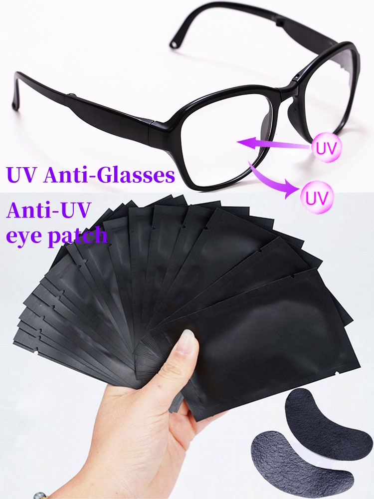 50 çift dolgulu UV siyah yamal - Eyelash Extension With Glasses incelemesi ve fiyatı