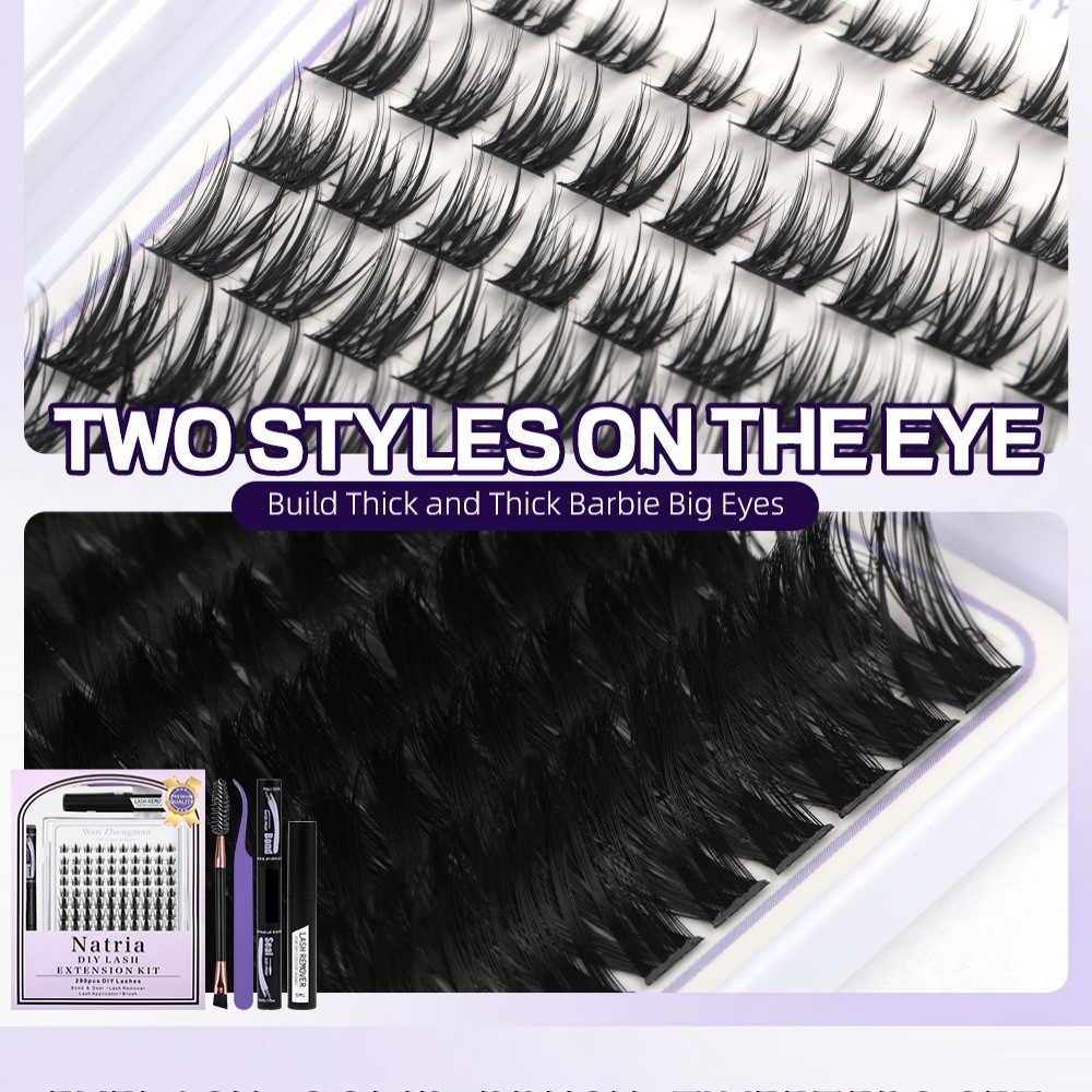 8-18mm Uzunlukta Takma Kirpikl - Faux Mink Lash incelemesi ve fiyatı