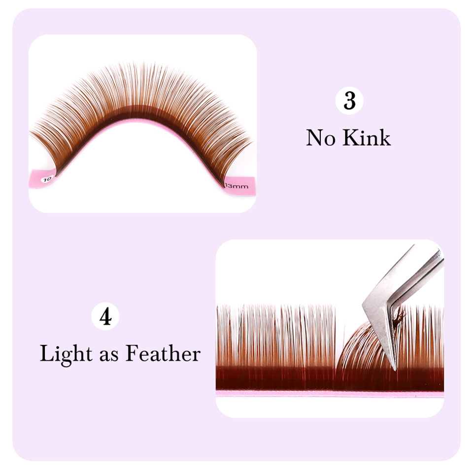 Koyu Kahverengi Kirpik Uzatma  - Eyelash Extension Russian incelemesi ve fiyatı