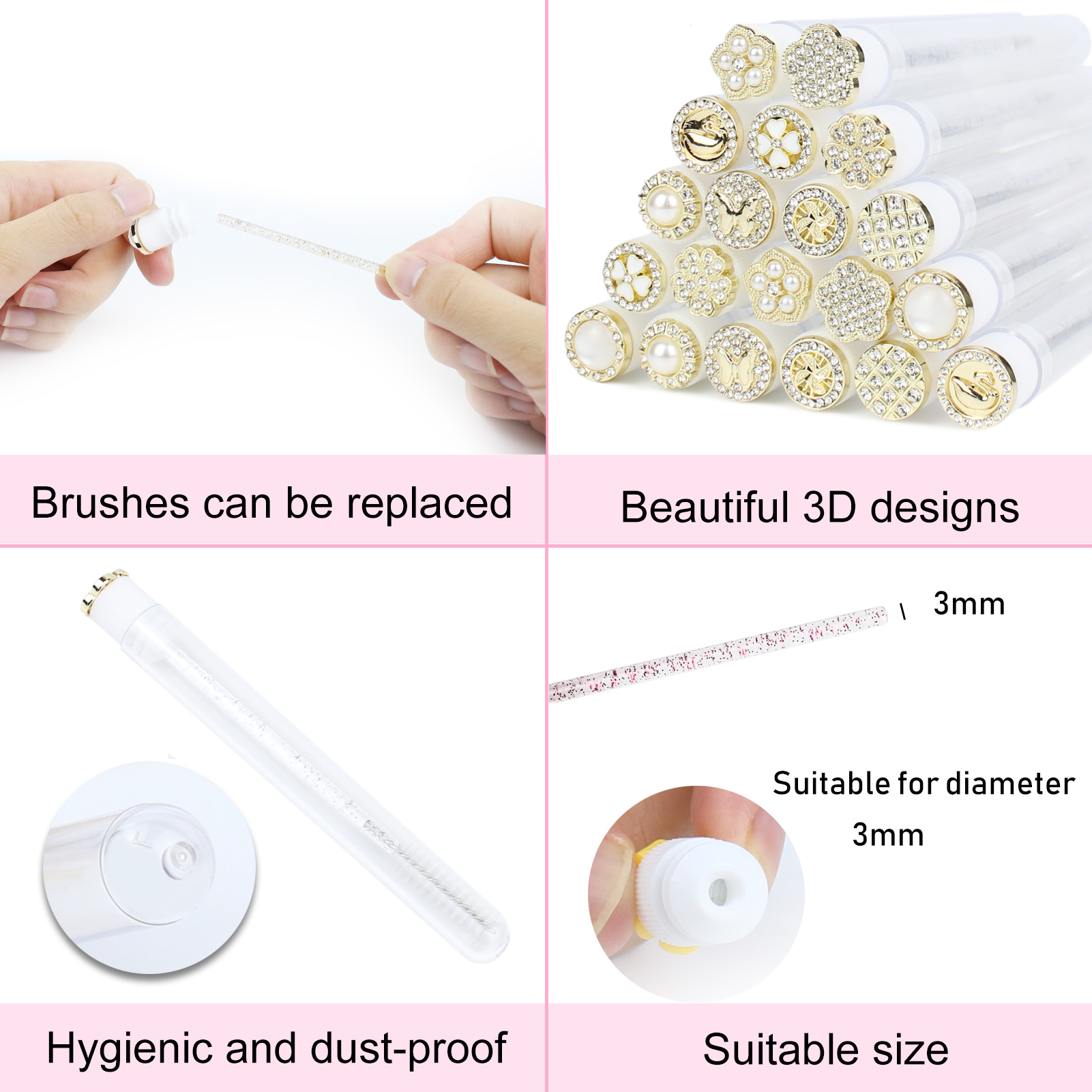Maskara Değnekleri Tüp 30 adet - Eyelash Extension Vendor incelemesi ve fiyatı