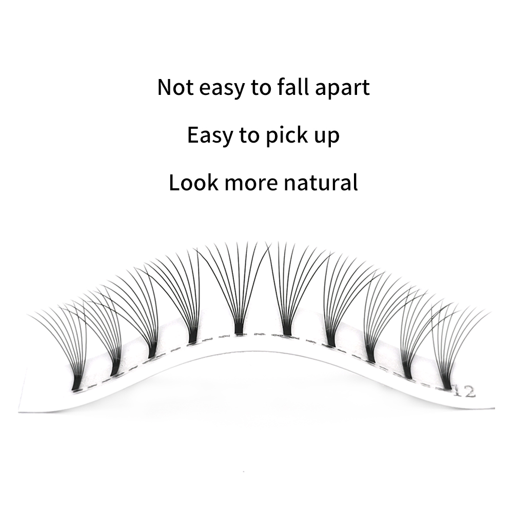 JINYANHUA 8D hayranları kirpik - Eyelash Extension Russian incelemesi ve fiyatı