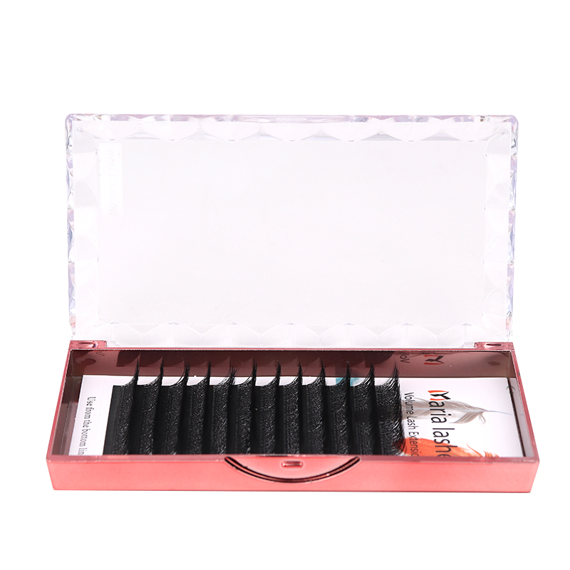 MARIA 10 kılıfları 4D W şekill - Eyelash Extension Logo incelemesi ve fiyatı